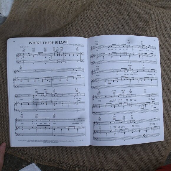 Contemporary Christian Wedding Songbook piano vocal guitar - Picture 9 of 13